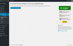 Page screenshot: Auto Post Thumbnail