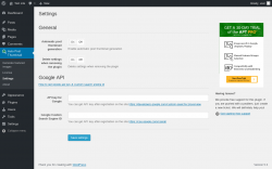 Page screenshot: Auto Post Thumbnail &rarr; Settings