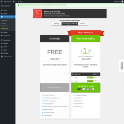 Page screenshot: YouTube Gallery → Upgrade  ➤