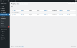 Page screenshot: AutomatorWP → Automations