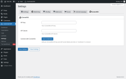 Page screenshot: AutomatorWP → Settings → ConvertKit
