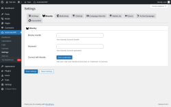Page screenshot: AutomatorWP → Settings → Bluesky
