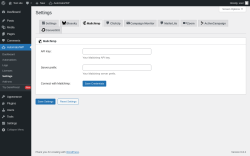 Page screenshot: AutomatorWP → Settings → Mailchimp