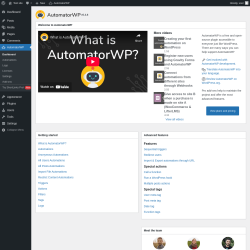 Page screenshot: AutomatorWP