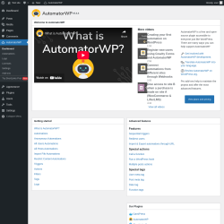 Page screenshot: AutomatorWP