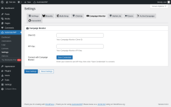 Page screenshot: AutomatorWP → Settings → Campaign Monitor