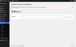 Page screenshot: Settings &rarr; Mastodon Autopost