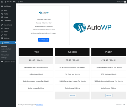 Page screenshot: AutoWP