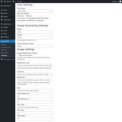 Page screenshot: AutoWP → Settings
