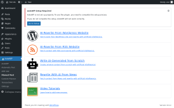 Page screenshot: AutoWP → Manual Post