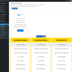 Page screenshot: AutoWP