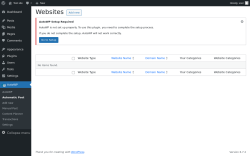 Page screenshot: AutoWP → Automatic Post