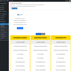 Page screenshot: AutoWP