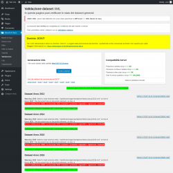 Page screenshot: Bandi di Gara → Validazione