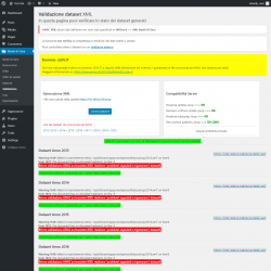 Page screenshot: Bandi di Gara → Validazione