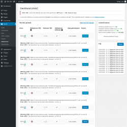 Page screenshot: Bandi → Validazione