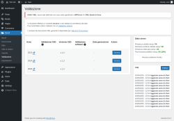Page screenshot: Bandi → Validazione