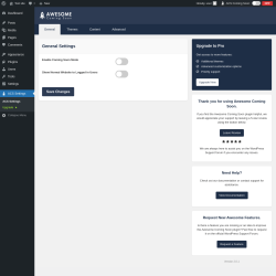 Page screenshot: ACS Settings