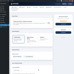 Page screenshot: ACS Settings