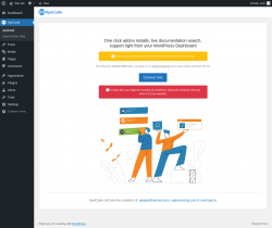 Page screenshot: AyeCode → Import Demo Data