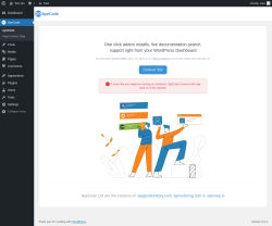 Page screenshot: AyeCode