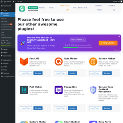 Page screenshot: ChatGPT Assistant → Our Products
