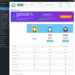 Page screenshot: ChatGPT Assistant → PRO Features