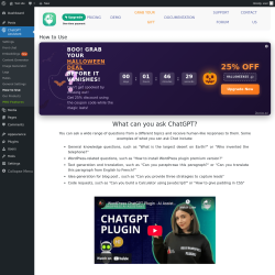 Page screenshot: ChatGPT Assistant → How to Use