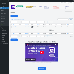 Page screenshot: Popup Box