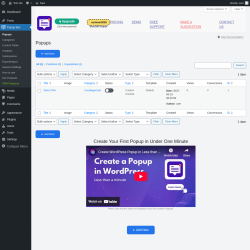 Page screenshot: Popup Box