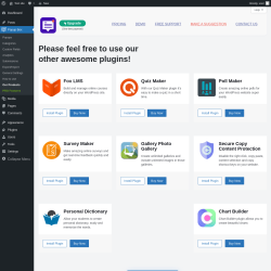 Page screenshot: Popup Box → Our Products