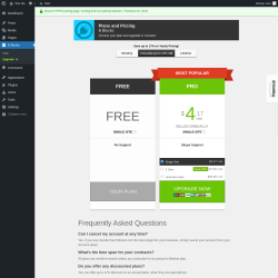 Page screenshot: B Blocks → Upgrade  ➤