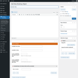 Page screenshot: BA Book Everything → Add Booking Object