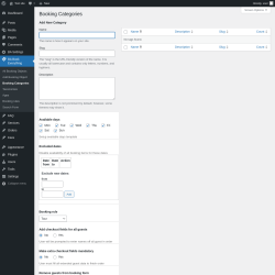 Page screenshot: BA Book Everything → Booking Categories