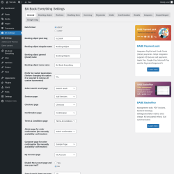 Page screenshot: BA Settings