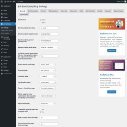 Page screenshot: BA Settings