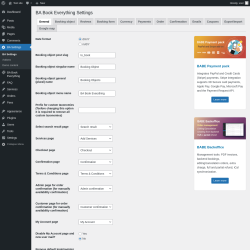 Page screenshot: BA Settings