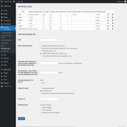 Page screenshot: BA Book Everything → Booking rules