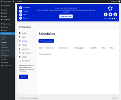 Page screenshot: BackupGuard &rarr; Schedule