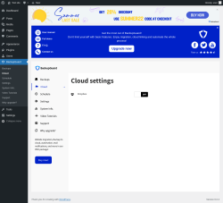 Page screenshot: BackupGuard &rarr; Cloud