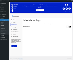 Page screenshot: BackupGuard &rarr; Schedule