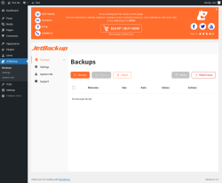 Page screenshot: JetBackup