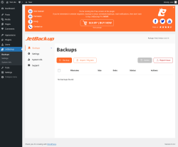Page screenshot: JetBackup