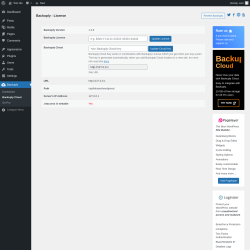 Page screenshot: Backuply → Backuply Cloud