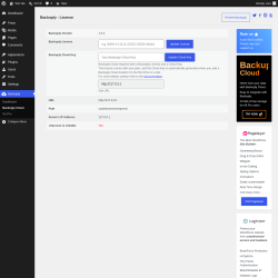 Page screenshot: Backuply &rarr; Backuply Cloud