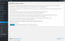 Page screenshot: BackWPup → Help BackWPup