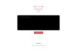 Page screenshot: Bad IP → Settings