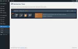 Page screenshot: Banhammer → Tower