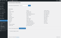 Page screenshot: Barcode Scanner &rarr; Indexed data