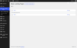 Page screenshot: Basic Landing Pages